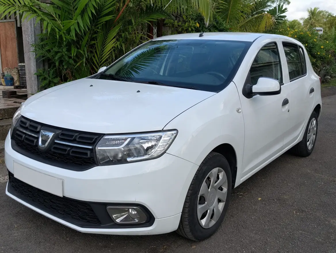 Sandero 1.0 SCe 2019 première main, moins de 60 000 km · 8300 € (Acoua)
