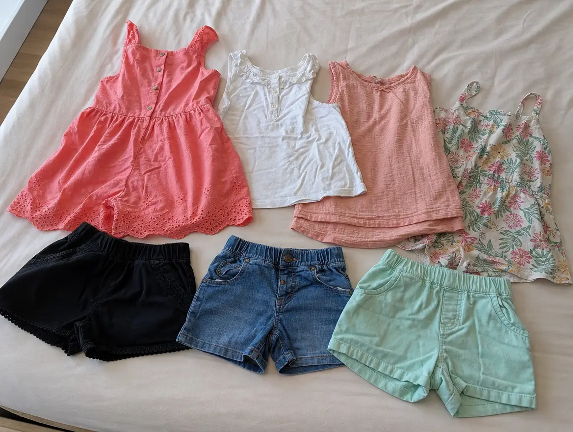 Lot vêtements d'été enfant 3-5 ans · 15 € (Sada)