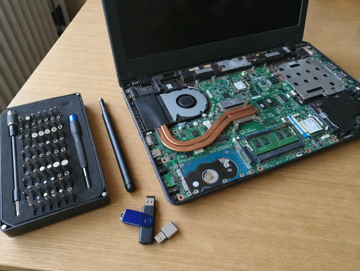 Dépannage informatique : virus, formatage, installation logiciels · 25 € (Kani-Kéli)