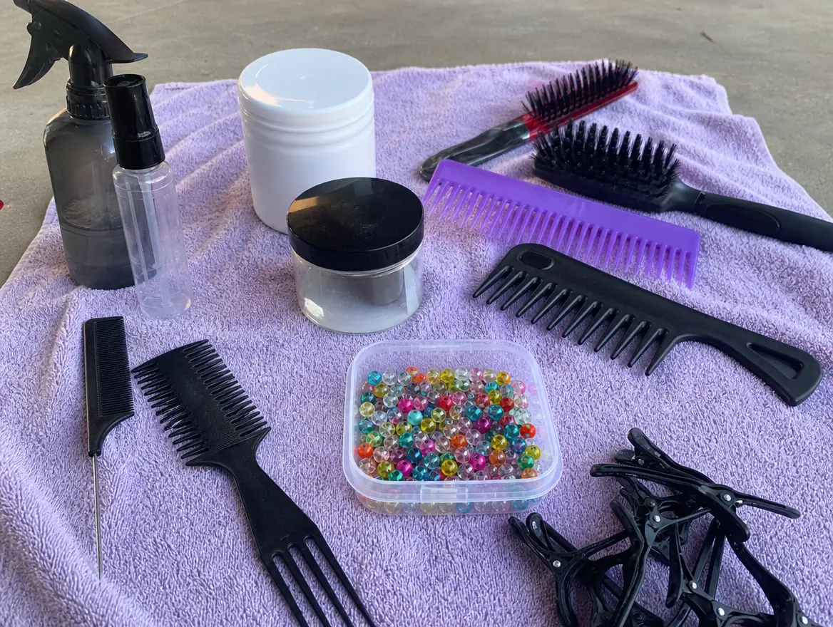 Coiffure à domicile femmes et enfants : tresses, soins, brushing (Pamandzi)