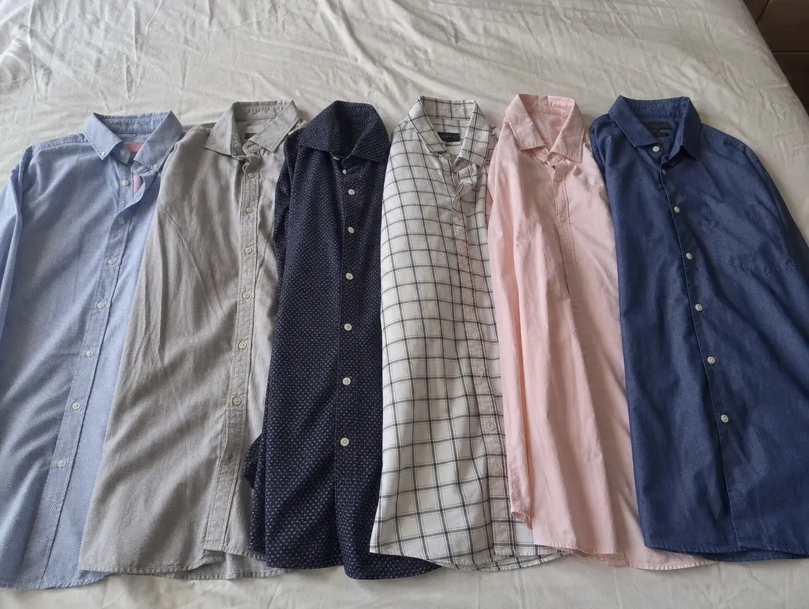 Lot de 6 chemises homme M/L, très bon état à Bandrélé