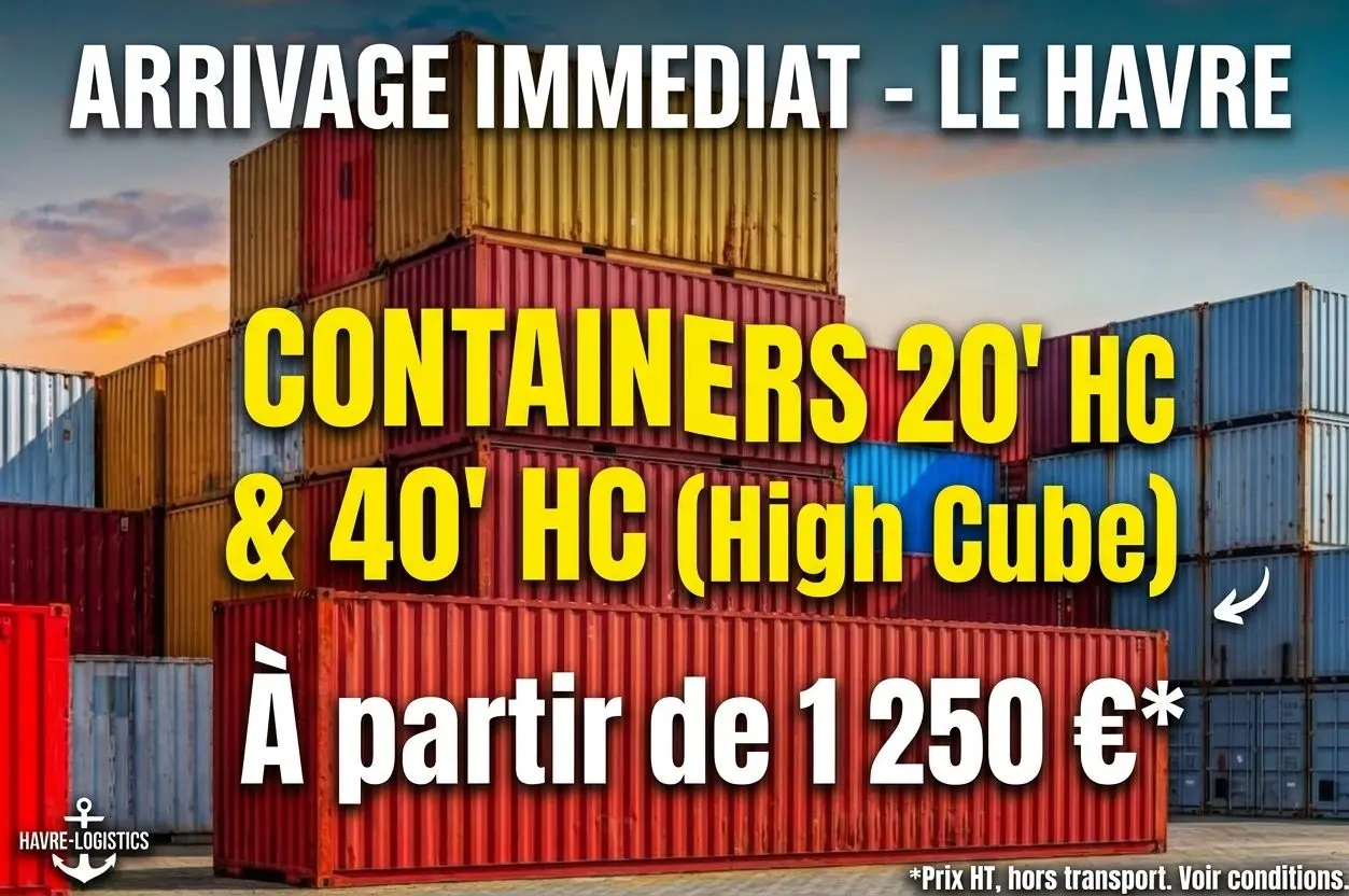 CONTAINER MARITIME 10 / 20 / 40 PIEDS À VENDRE à Mamoudzou