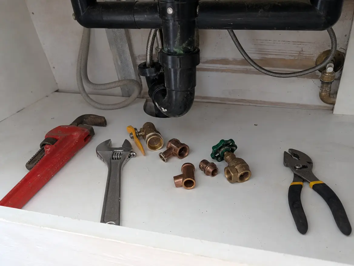 Plombier, dépannage fuites, chasse d'eau, robinetterie · 30 € (Sada)