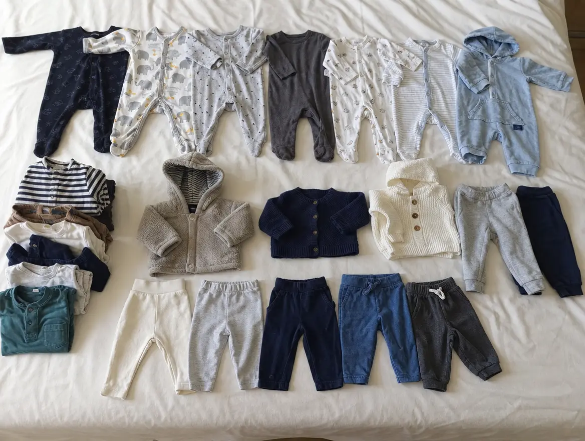 Lot de vêtements bébé 0-12 mois · 25 € (Koungou)