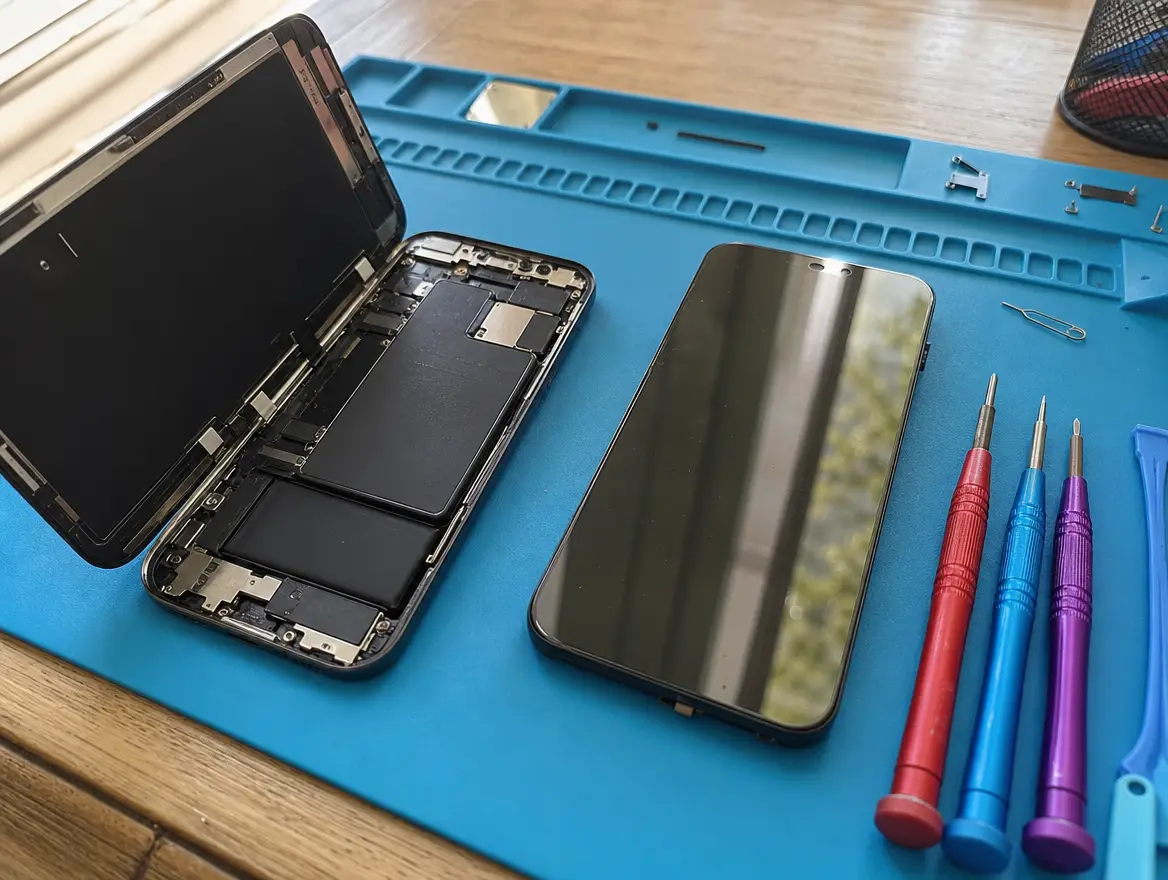 Réparation téléphones : écrans, batteries, connecteurs · 40 € (Bandraboua)