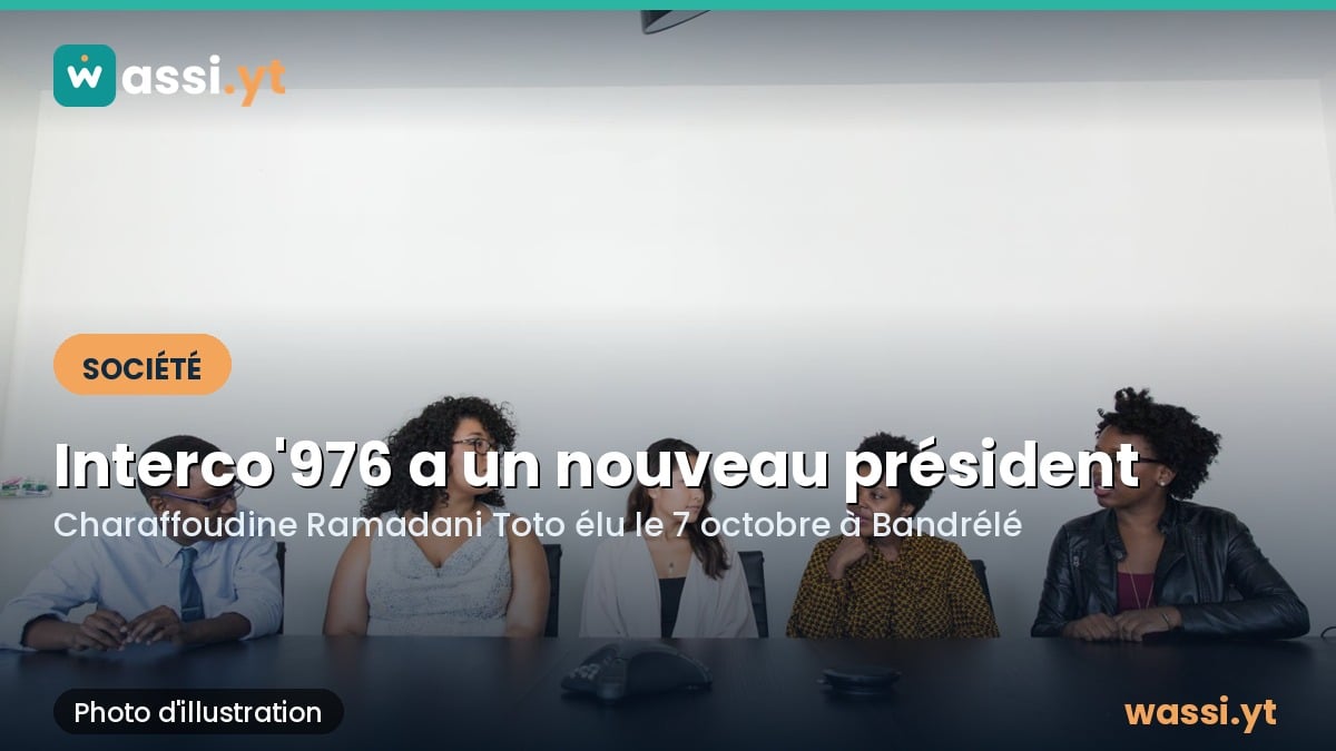 Interco'976 : Charaffoudine Ramadani Toto élu à la tête des cinq intercommunalités de Mayotte