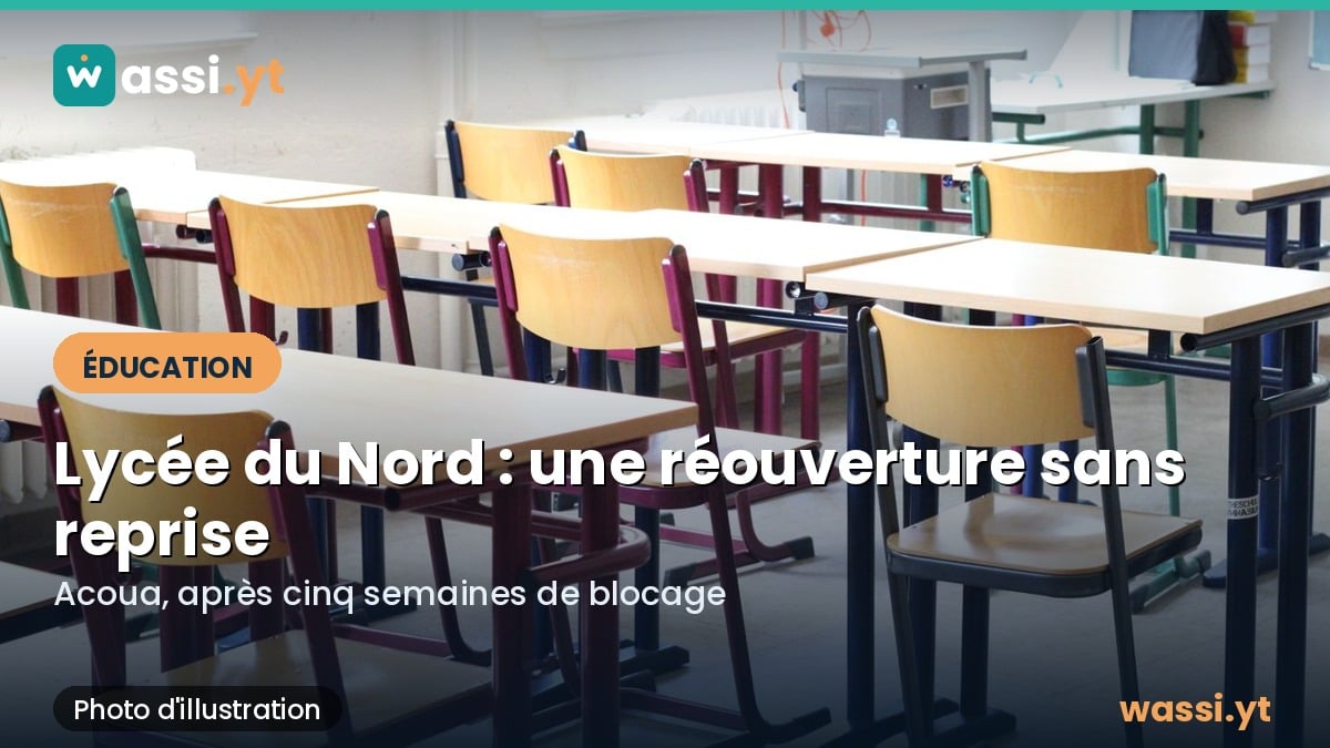 Lycée du Nord à Acoua : une réouverture sans véritable reprise des cours