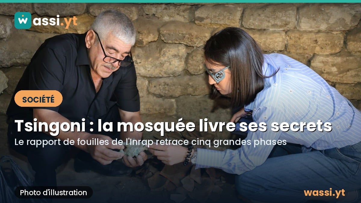 Tsingoni : ce que les fouilles révèlent de la plus ancienne mosquée de France