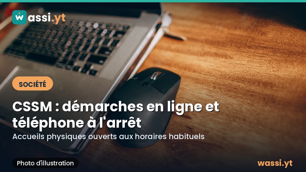 CSSM : les démarches en ligne et le téléphone à l'arrêt après un incident informatique national