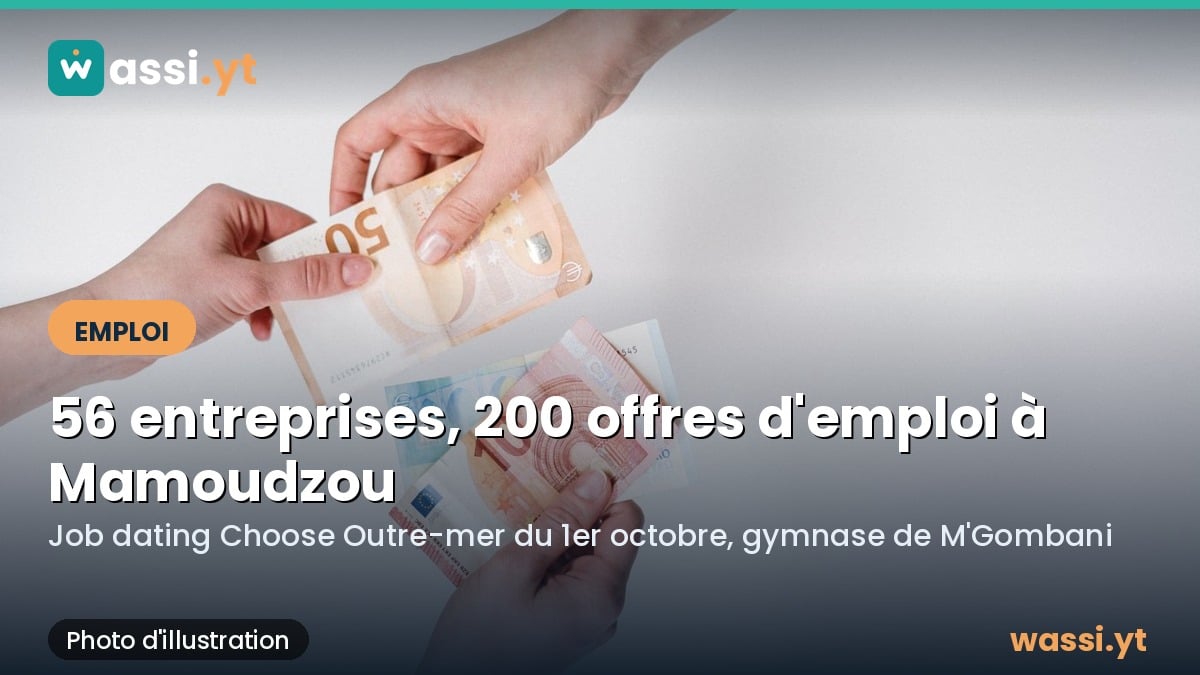 Emploi à Mayotte : 56 entreprises et plus de 200 offres au job dating de M'Gombani