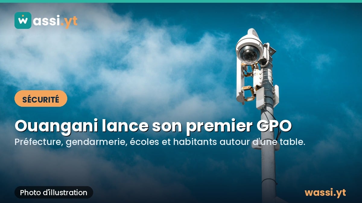 Sécurité à Ouangani : la commune lance son premier GPO après les violences de la mi-juin