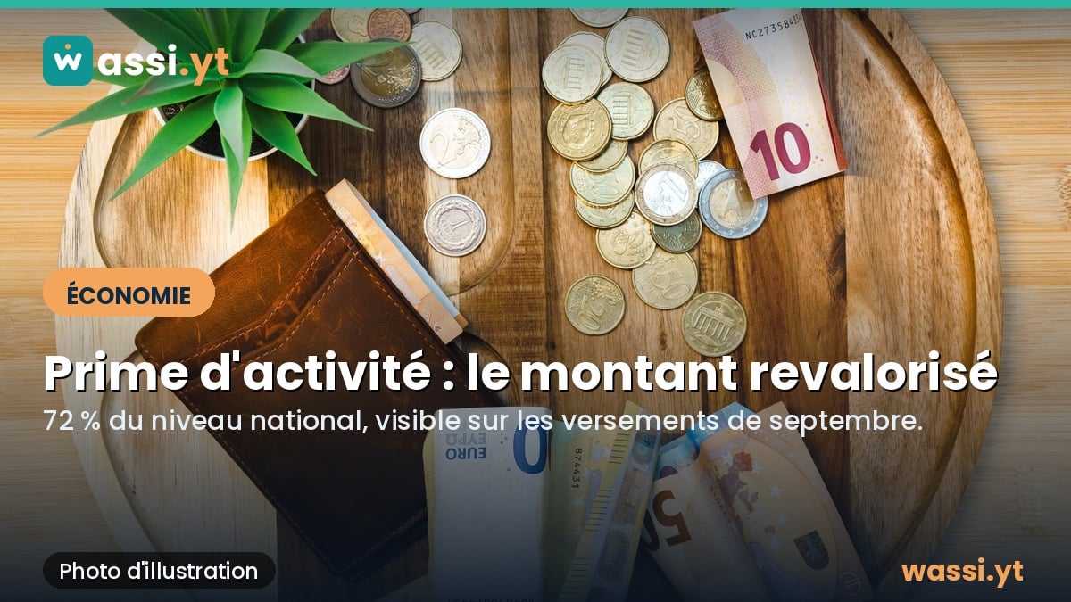 Prime d'activité à Mayotte : le montant revalorisé, ce qui change pour vous