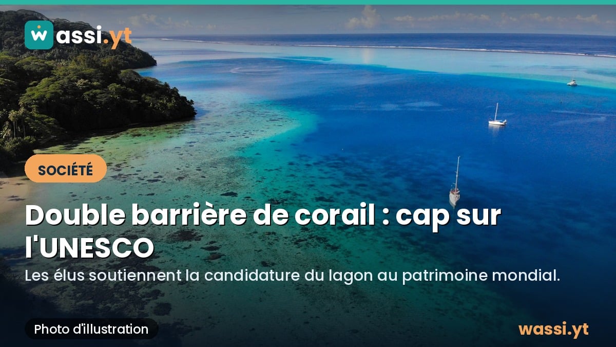 Double barrière de corail : Mayotte pousse sa candidature à l'UNESCO