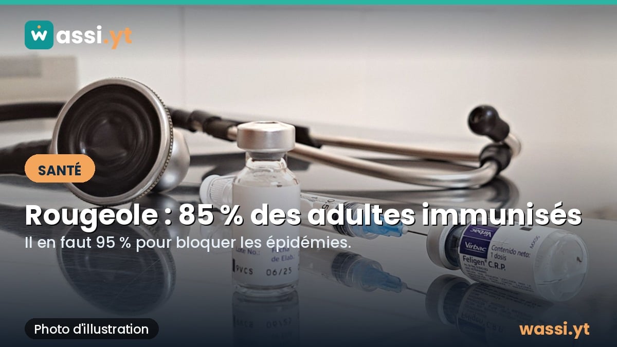 Rougeole à Mayotte : 85 % des adultes sont immunisés, il en faut 95 % pour bloquer les épidémies