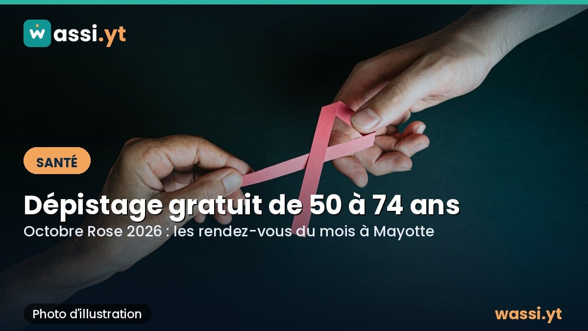Octobre Rose à Mayotte : le dépistage du cancer du sein gratuit pour les femmes de 50 à 74 ans