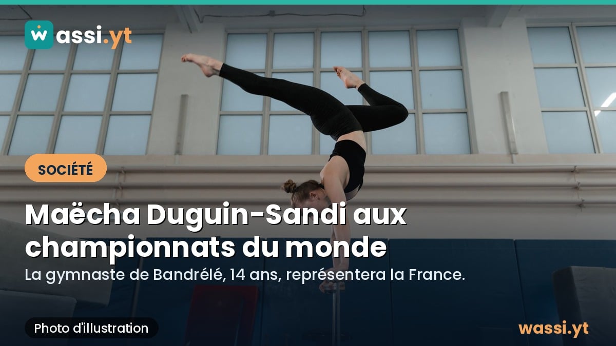 Gymnastique : la Mahoraise Maëcha Duguin-Sandi sélectionnée pour les championnats du monde