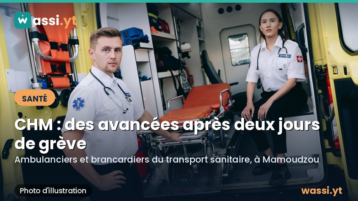 Santé : les ambulanciers et brancardiers du CHM en grève obtiennent des avancées