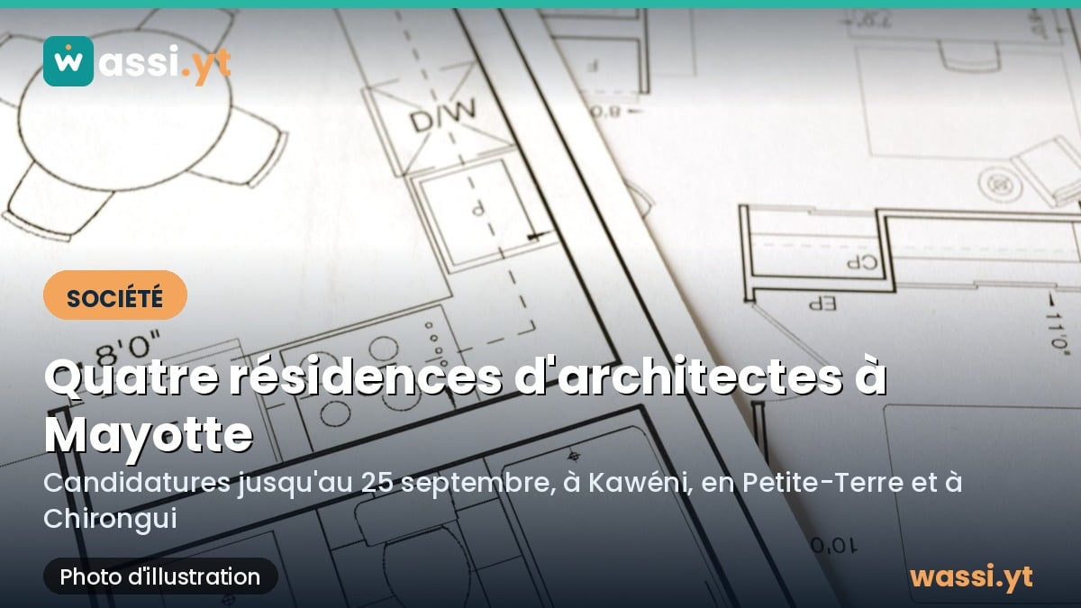 Architecture à Mayotte : quatre résidences ouvertes aux candidatures jusqu'au 25 septembre