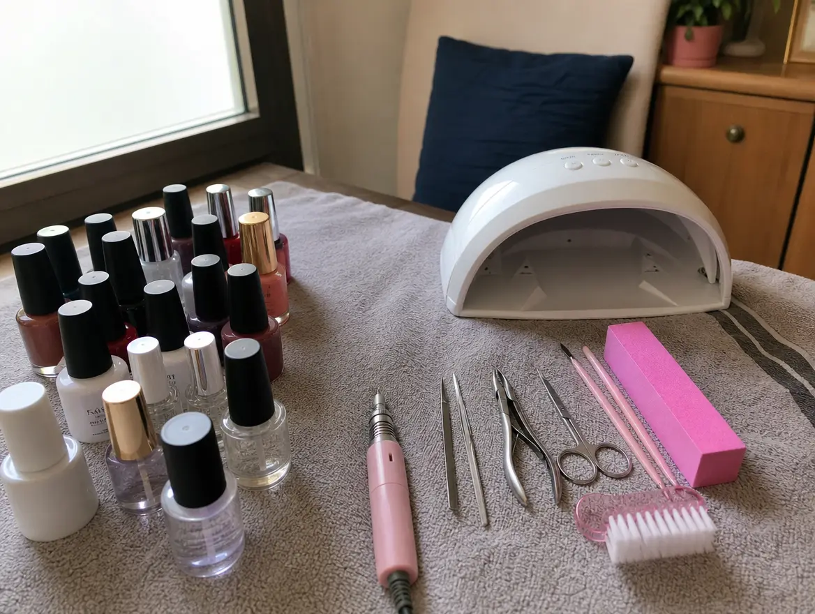 Manucure et pose de vernis semi-permanent à domicile · 18 € (Dzaoudzi)